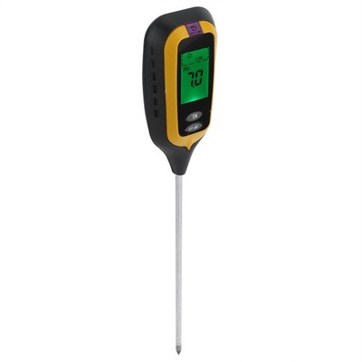 4 in 1 Soil Moisture Temperature Light PH Tester Meter Gardening Tools For SET