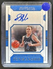 2018-19 Panini National Treasures Scott Skiles Penmanship Auto #/99 Magic