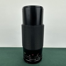 MC Auto Zoom 80-200mm f/3.9 Telephoto Lens 55mm Filter Thread Vintage