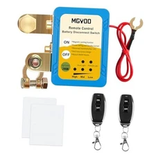 Kill Switch for Car 12V 240A Remote 12V Remote Battery Disconnect Switch 240A