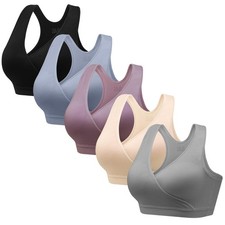 Nursing Bras for Breastfeeding, Maternity Nursing Sleep Bra Wireless Pregnanc...