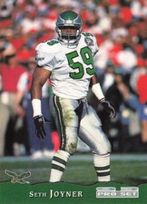 Seth Joyner 1993 Pro Set #336 Philadelphia Eagles