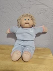 CABBAGE PATCH KIDS Doll 1982 Brunette Hair, Kitty Cat Leisure Suit COLECO