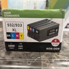 5 cartucce di inchiostro premium 932 XL 933 XL combinate per HP OfficeJet 7612 6700 7110 6600