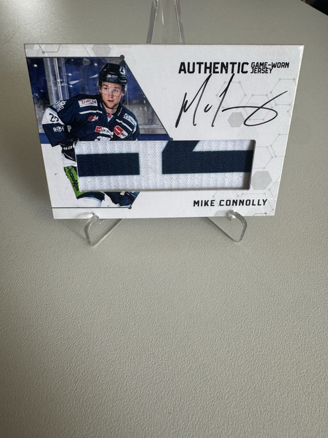 Playercards Game Worn Jersey autograph Mike Connolly 16/40