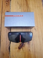 PRADA EMPTY SILVER BOX CASE - FREE SHIPPING - fits Eyeglasses/ Sunglasses
