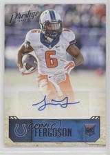 2016 Panini Prestige Rookie Signatures Josh Ferguson #JF Auto 0c2