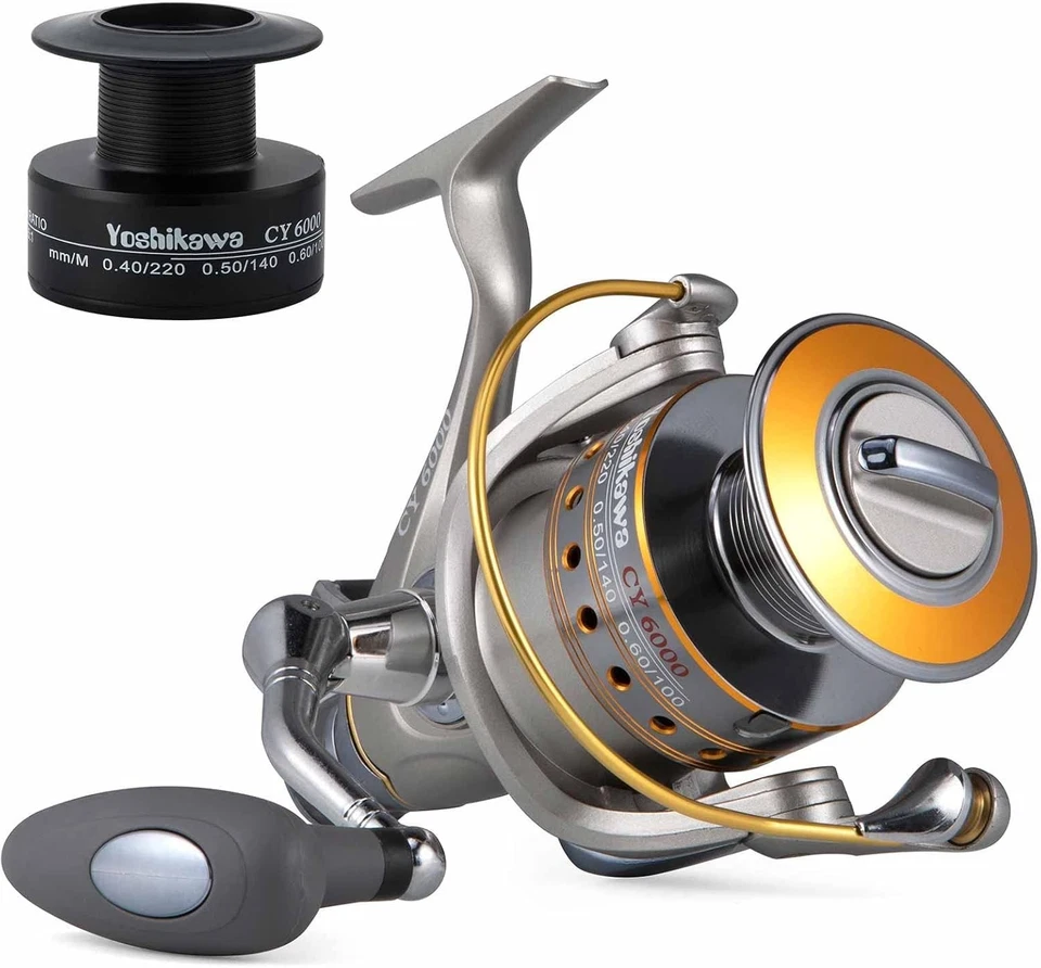 Ambidextrous Baitfeeder Reel - Smooth Drag for Freshwater & Saltwater - Image 3 of 4