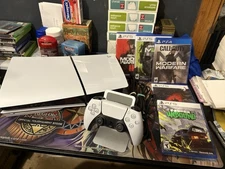 Sony PlayStation 5 Disc Edition 1TB Console CFI-1015A Bundle With 5 New Games!!
