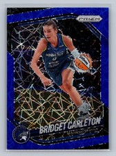 2025 Panini Prizm WNBA #88 Bridget Carleton Blue Velocity Prizms