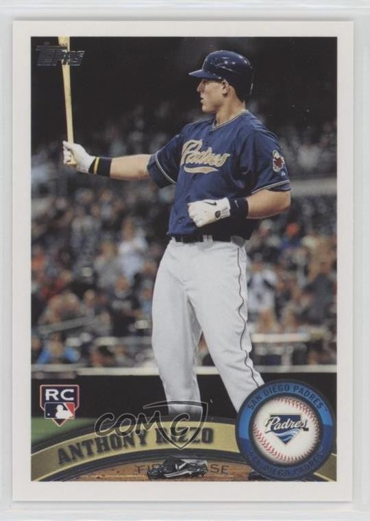 2011 Topps Update Anthony Rizzo #US55