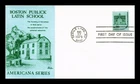 DR JIM STAMPS US COVER AMERICAN SCHOOLS 30C AMERICANA SERIES FDC BAZAAR CACHET