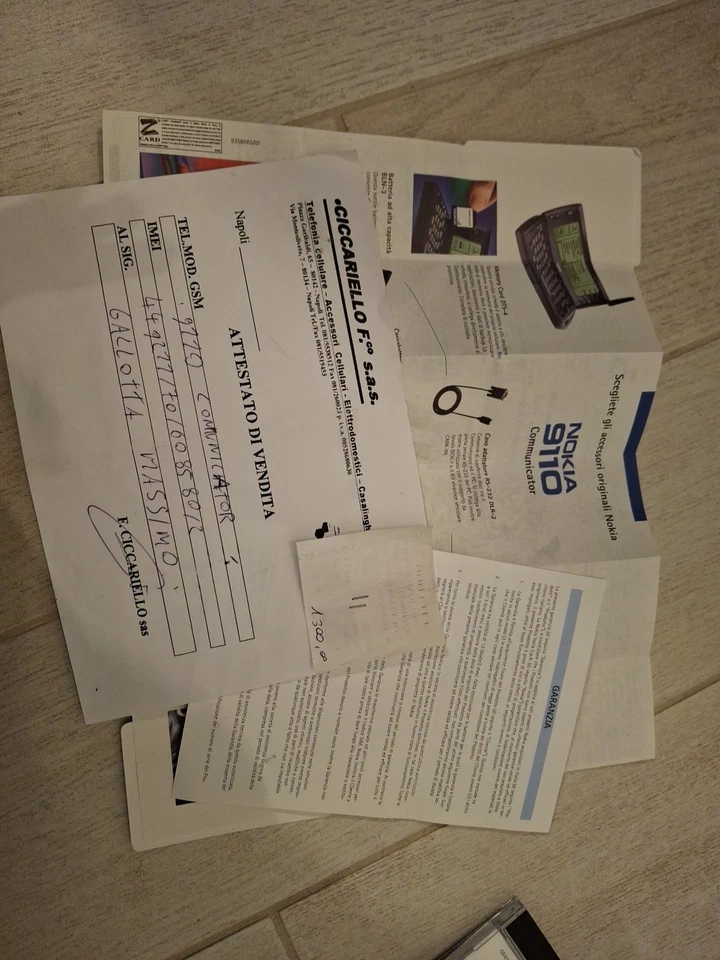 Cellulare  NOKIA 9110i  Communicator  --- FUNZIONANTE --- LEGGI DESCRIZIONE - Immagine 4 di 4