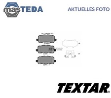 2238901 SATZ BREMSBELÄGE BREMSKLÖTZE HINTEN TEXTAR NEU OE QUALITÄT