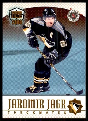 1999-00 Checkmates American Jaromir Jagr/Matthew Barnaby #13