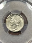 PCGS AU58 1919 S MERCURY DIME BLAST WHITE GREAT LUSTER SCARCE DATE