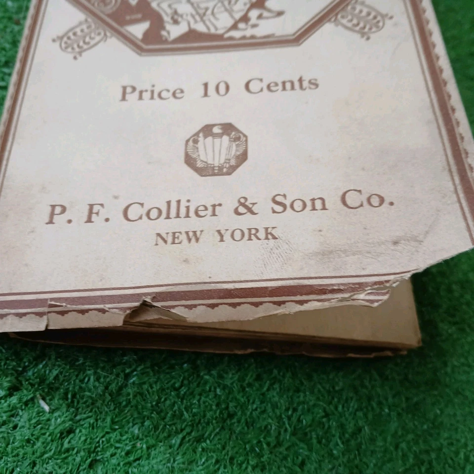 ANTQUE 1924 Collier's The National Weekly Radio FOLDED MAP U.S. & Canada HTF  - Image 3 of 4