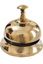 Table Bell Hotel Counter Reception Bell Nautical Brass Desk Bell X Mas Gift