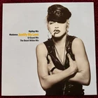 MADONNA JUSTIFY MY LOVE 12“ RECORD FRANCE SCARCE POWDER BLUE GLOSSY COVER PROMO