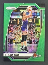 2024 Panini Prizm WNBA - Rebecca Allen #124 Green Prizm