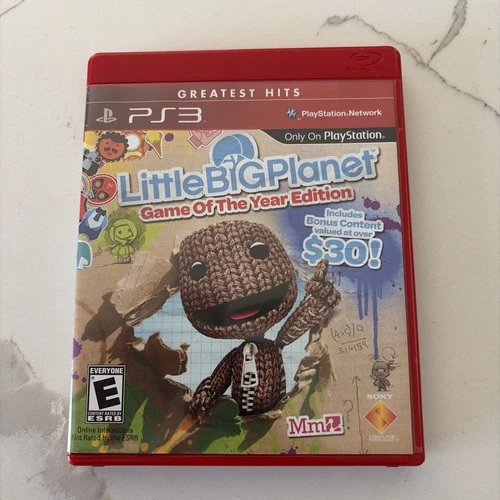 New ListingPS3 Little Big Planet Game of Year Edition (PlayStation 3, 2009) COMPLETE TESTED