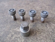 Felgenschloß AUDI A3 A4 A6 A8 VW Golf Passat Tiguan Touran Radschrauben 14mm