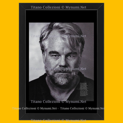 2000ca * Original Illustration ''Philip Seymour Hoffman'' Rahmen