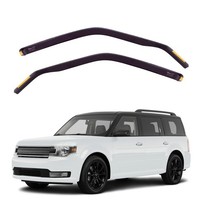 Windabweiser Regenabweiser Heko FüR Ford Flex 2008-2019 5-TüRer 2-Tlg