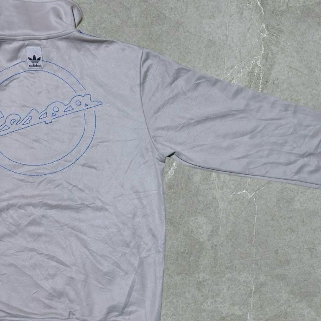 00's adidas アディダス Vespa トラックジャケット Vespa×adidas ジャージ サテン トラックジャケット BIG size