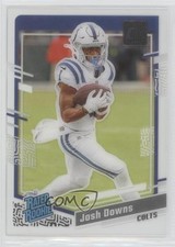 2023 Panini Clearly Donruss Rated Rookie Josh Downs #71 1e16