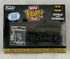 Funko Bitty Pop Exclusive  Armored Batman with Batmobile  DC Comics