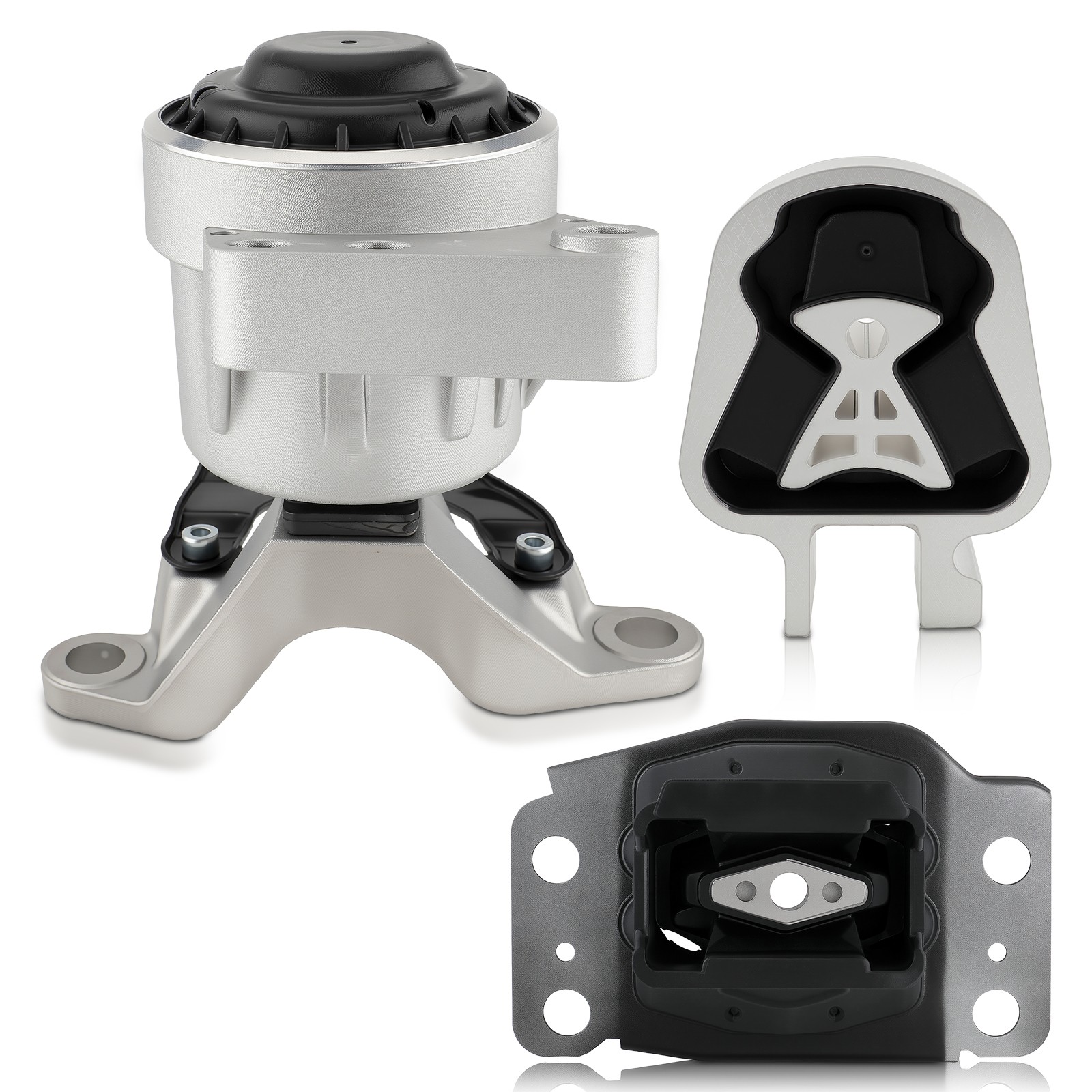 3pc Engine Motor Mount For 2013-2018 Ford Fusion 2.0L Turbo Auto Transmission