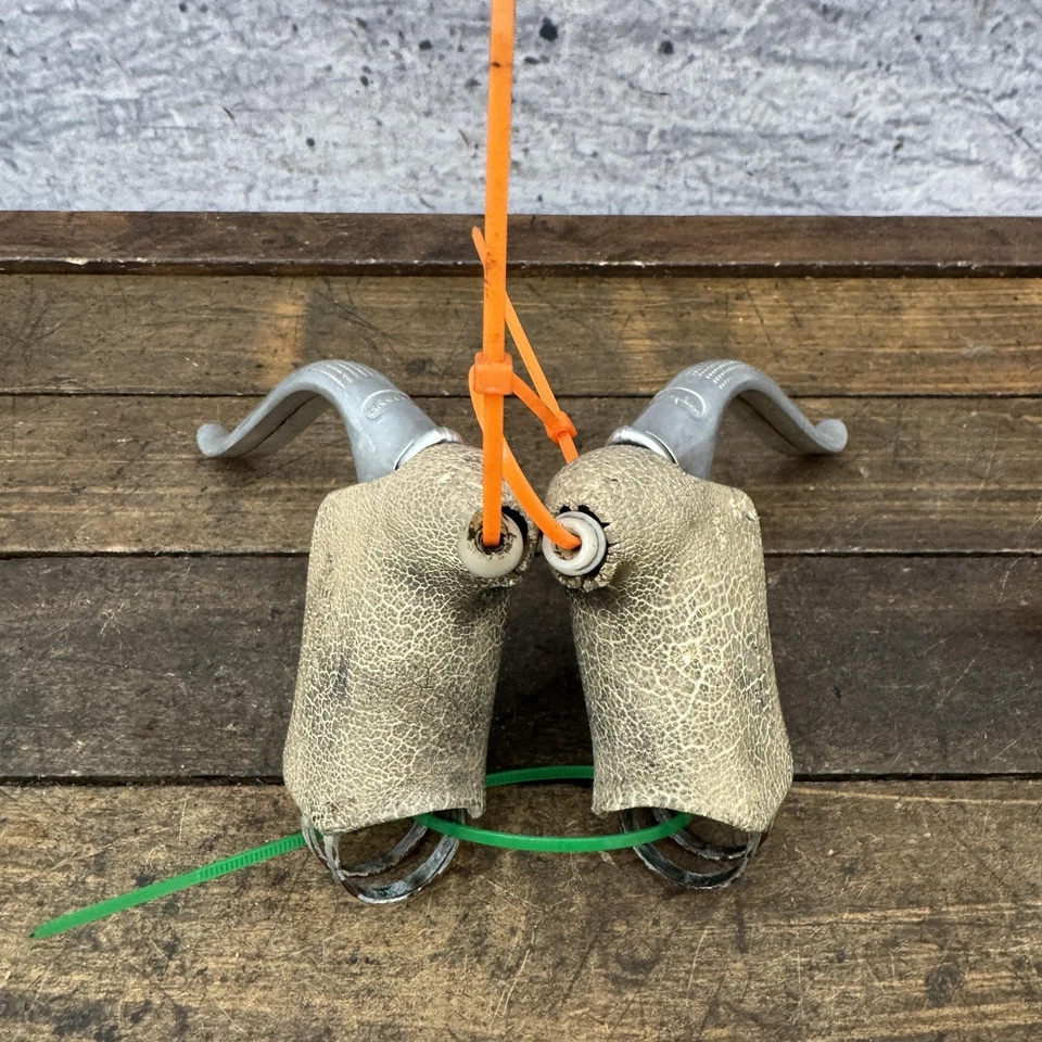 Vintage Weinmann Road Bike Brake Levers Pair Non-Aero Drop Bar Lock 70s 80s - Image 4 of 4