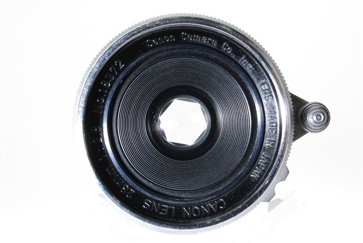 Near MINT] Canon 28mm f2.8 Lens L39 LTM From JAPAN | eBay