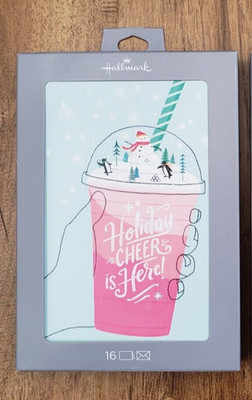 Hallmark Christmas 16 Holiday Cheer Is Here Greeting Cards & Envelopes