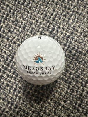 MEADS BAY BEACH VILLAS GOLF BALL 4A NEAR MINT