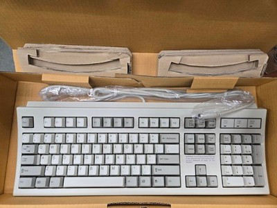 NMB Technologies Micron RT6856TW PS2 Beige Wired Keyboard New in the box