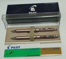 Discontinued Pilot Capless Ballpoint Pen  Mechanical Pencil Set, Champagne