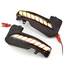 2pcs LED Dynamic Turn Signal Light Assembly Side Mirror Sequential Blinker