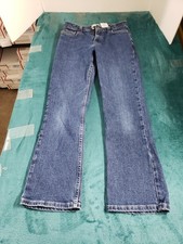 Gap Jeans Size 14 Youth Girls Blue Denim Stretch Pants Mid Rise Premium Bootcut