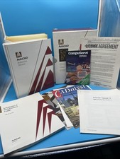 AutoCAD Vintage Release 10 (1988) - Scatola originale, manuali ed effimera