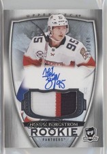 2018-19 Upper Deck The Cup Rookie 238/249 Henrik Borgstrom #84 Patch Auto tg9