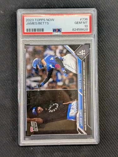 2023 Topps Now - Salute to Greatness Mookie Betts, LeBron James #736 /32719