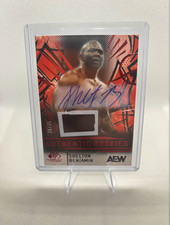 Upper Deck AEW Game Used SP 2025 Shelton Benjamin Auto/Relic 26/35