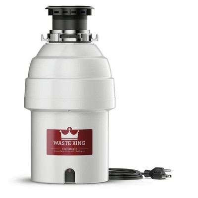 Garbage Disposer 1.0-hp Continuous Feed - L-8000 Waste Series