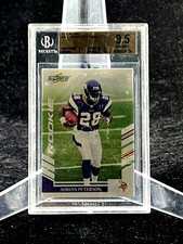 2007 SCORE ADRIAN PETERSON #341 RC BGS GEM MINT 9.5 (WRITING ON BACK IN MARKER)