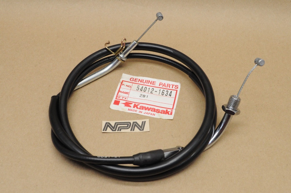 Kawasaki 2000-2002 EJ650 W650 Throttle Cable NOS OEM 54012-1634 | eBay
