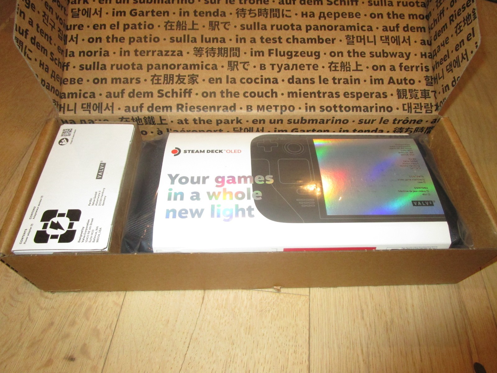 NEW Sealed Valve Steam Deck OLED 512GB Handheld Console Black