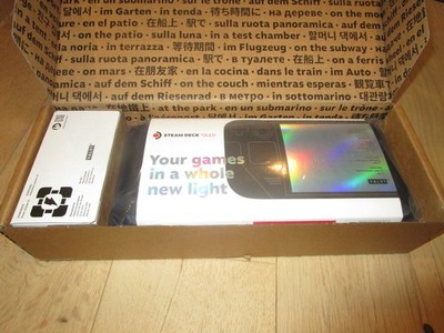 NEW Sealed Valve Steam Deck OLED 512GB Handheld Console Black