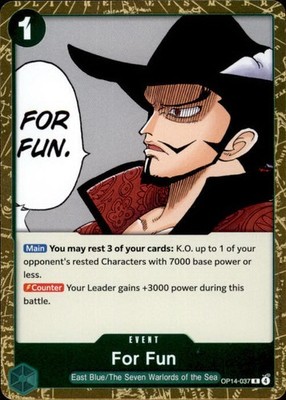 One Piece For Fun OP14-037 Rare (6316)
